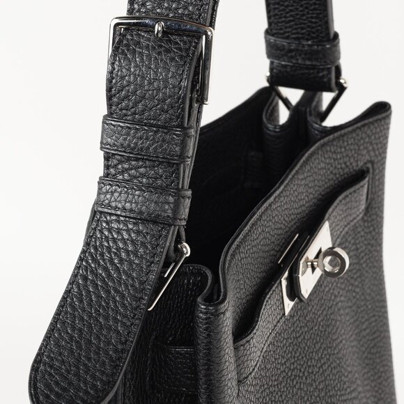 Hermes So Kelly 22 Black Togo Leather Shoulder Bag - Picture 6 of 14